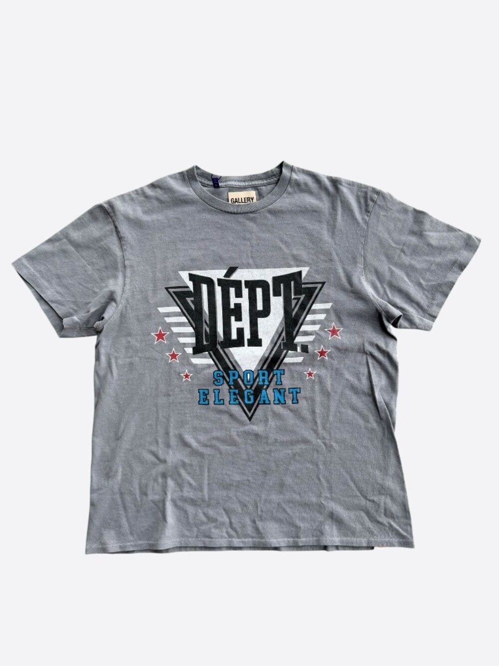 Gallery Dept Grey & Black Professional T-Shirt